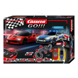 AUTORAMA CARRERA GO PISTA ELÉTRICA HIGH-SPEED PURSUIT COM 5,3 METROS 2 CARROS 1/43 20062626
